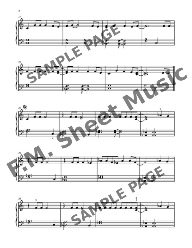 The Safety Dance (Easy Piano) By Men Without Hats F.M. Sheet Music